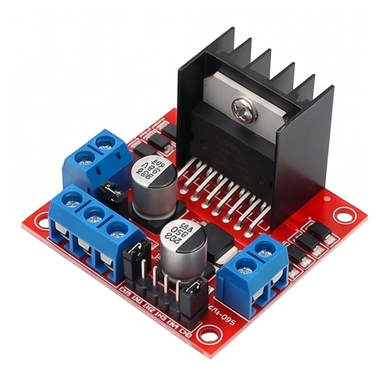  L298N Module Red Board (Dual H-Bridge Motor Driver Using L298N)