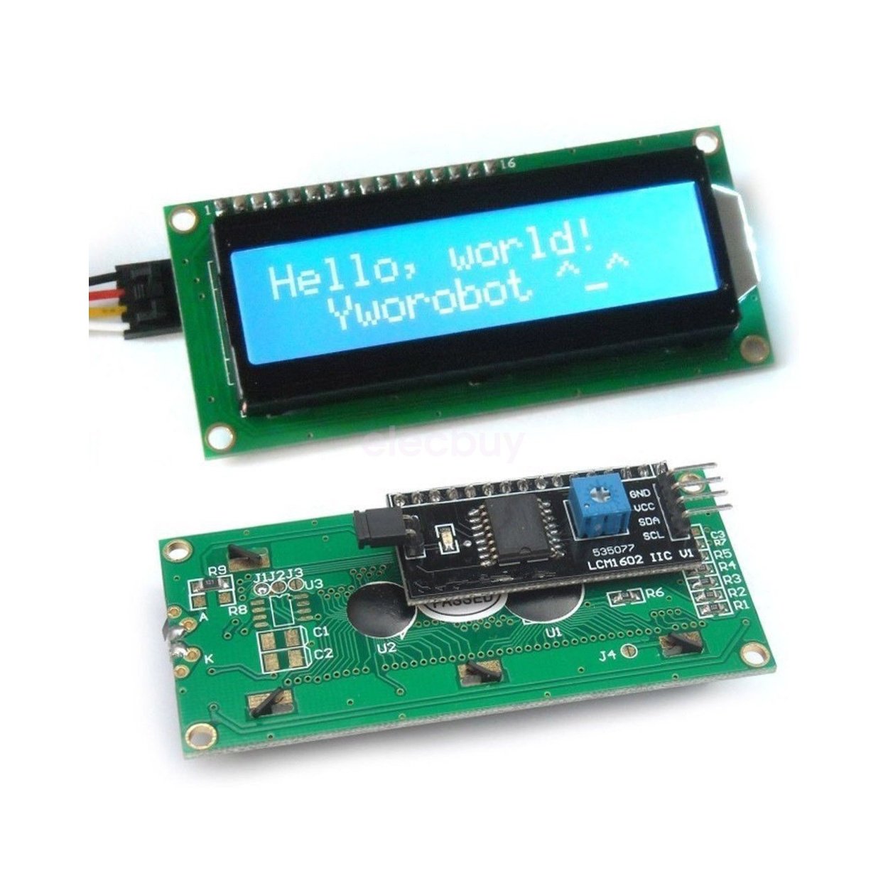  IIE/I2C 1602 Serial Character LCD 2x16 Display