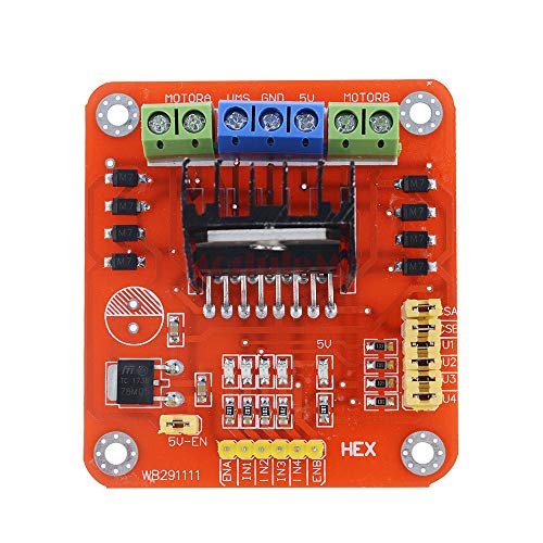 L298 Big Module Red Board (Dual H-Bridge Motor Driver Using L298N
