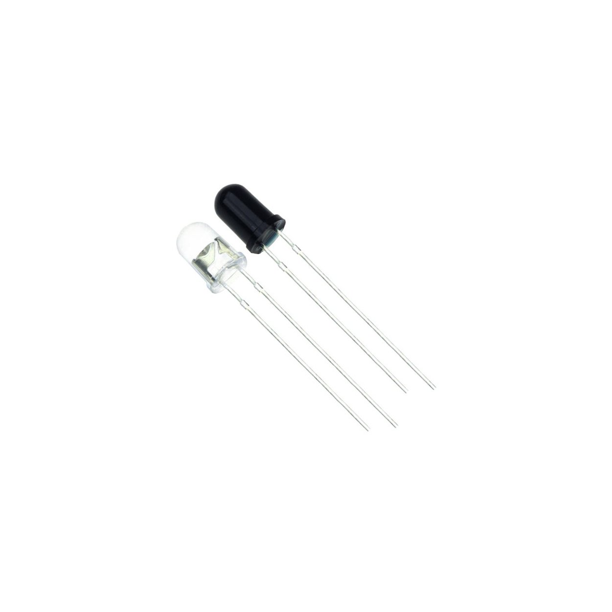 5 mm IR Transmitter and Receiver LED Tx Rx Pair Photodiode