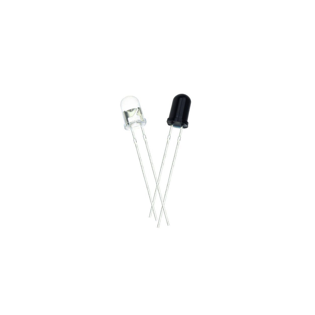 5 mm IR Transmitter and Receiver LED Tx Rx Pair Photodiode
